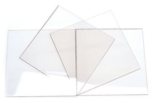 62710 EVA Mouth Guard Material Sheet, 5" Width, 5" Length, 0.160" Thickness, Clear (Pack of 300) in Kuwait