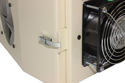 Portable Opti Workstation Cabinet - Large Viewing Window, For Laboratory Tools Sandblasting Machines, Air Blast Equipment, without Suction, 120 V AC, 11 x 8.5 x 12 Inches, 14 lbs in Kuwait