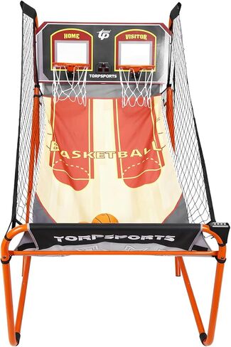 لعبة كرة السلة أركيد مع إطار فولاذي داخلي لكرة السلة مع كرات مقاس 5 مقاس 7 بوصة للاعبين البالغين الذين يلعبون في المنزل in Kuwait
