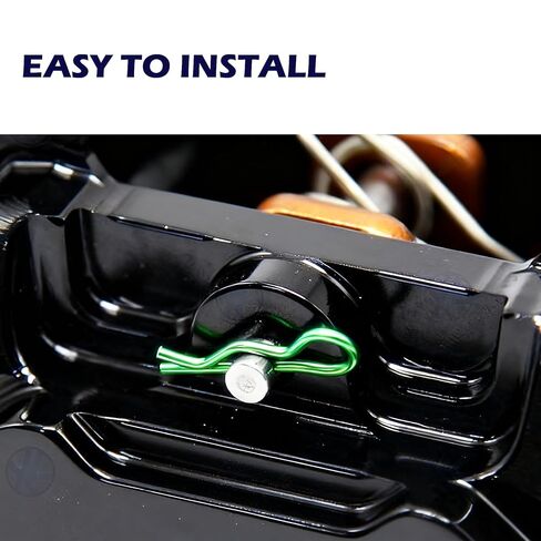 مجموعة متنوعة من 366 قطعة من دبابيس كوتر، مجموعة دبابيس R Clip R من 6 مقاسات، مشابك شعر من الفولاذ الكربوني المجلفن للسيارات، ATV، الدراجة الترابية، جزازة العشب (5/32 بوصة، 9/64 بوصة، 7/64 بوصة، 5/64 بوصة، 3/32 بوصة) in Kuwait