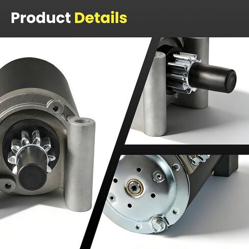 3209808 5801N Starter Motor (10-Teeth) Replacement for Kohler Courage Engines 7000 Series 20HP 23HP 25HP 27HP (2005-2012), Replaces 3209801, 32-098-01S, 32-098-03, 3209804 in Saudi Arabia