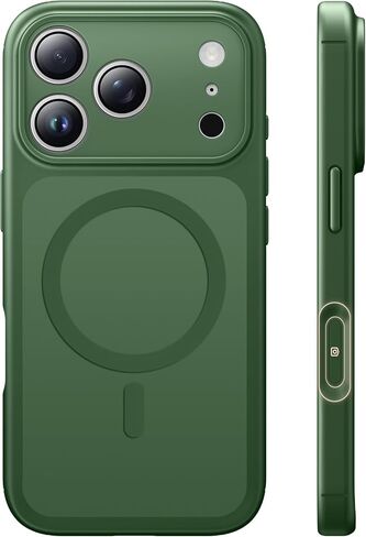 TAURI for iPhone 14 Pro Max Case, [Military Grade Drop Protection] with 2X Screen Protector +2X Camera Lens Protector, Transparent Slim Fit Designed for Mag-Safe Case-Clear in Kuwait