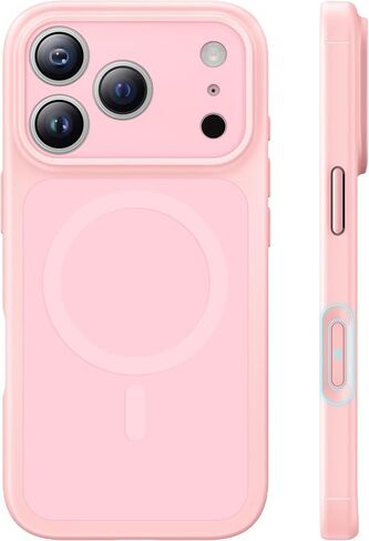 TAURI for iPhone 14 Pro Max Case, [Military Grade Drop Protection] with 2X Screen Protector +2X Camera Lens Protector, Transparent Slim Fit Designed for Mag-Safe Case-Clear in Kuwait