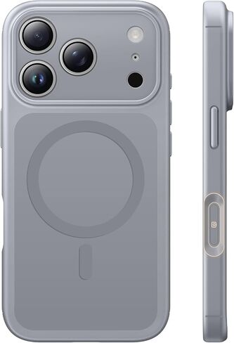 TAURI for iPhone 14 Pro Max Case, [Military Grade Drop Protection] with 2X Screen Protector +2X Camera Lens Protector, Transparent Slim Fit Designed for Mag-Safe Case-Clear in Kuwait