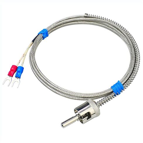 Injection Molding Machine Thermocouple Press-on Type Snap-on Adjustable Pressure Spring K 1Pcs(Jtype2m) in Kuwait