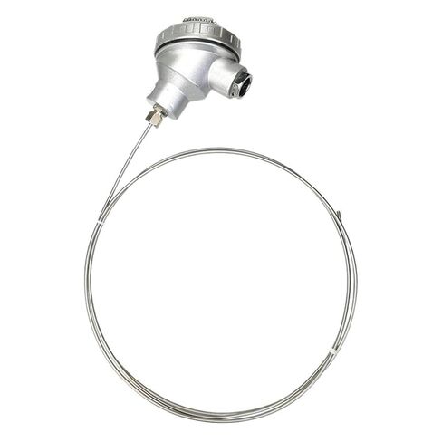 K-Type Armored Thermocouple Wrnk-131/231 Furnace Temperature Probe Pt100 Thermal Resistance 1Pcs(Ktype:φ8*500mm) in Kuwait