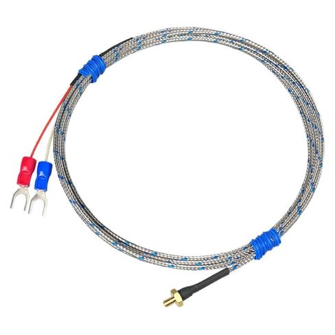 M4/M3 Screw Thermocouple K-Type Small Size Temperature Sensing Probe Sensor 1Pcs(K-typeM45m) in Kuwait