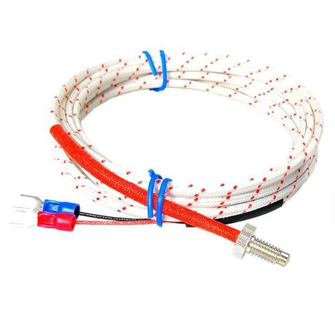 Double-Layer Screw Thermocouple K-Type M6/M8 Temperature Sensor 1Pcs(TypeE5m) in Kuwait