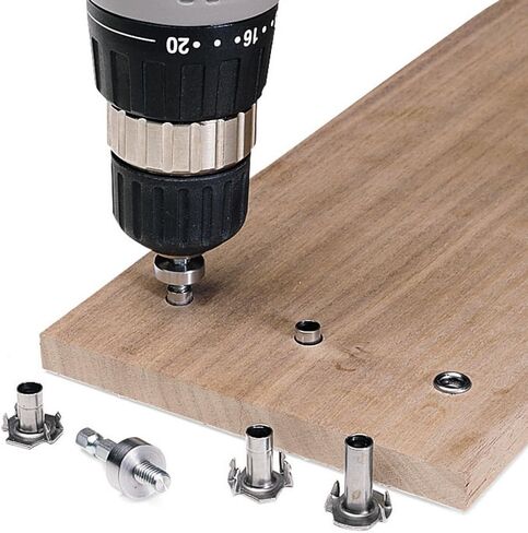 صامولة على شكل حرف T مثبتة لمادة سميكة 3/4 بوصة (10 في كل عبوة) in Kuwait