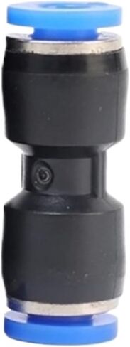 إحياء الأثاث البلاستيك خرطوم تركيبات محول موصلات هوائية خط الهواء الإفراج السريع مستقيم دفع في أنبوب موصل اقتران (12 مللي متر ، 50 قطعة) in Kuwait