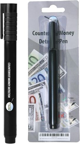 Counterfeit Money Detector Pen, 3 Fake Money Checker Marker, Counterfeit Bill Detector Pen, Reliable Money Checker Pen in Saudi Arabia