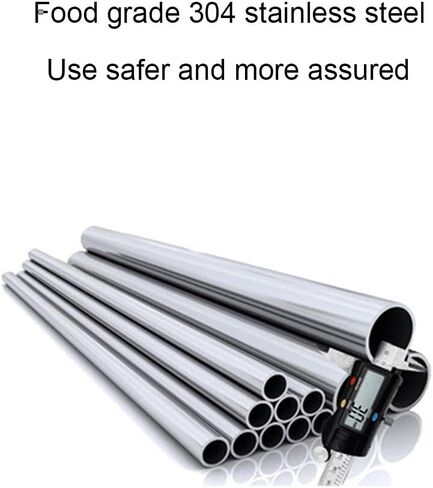 Vertical Eyewasher, Emergency Eyewash Station 304 Stainless Steel Double Nozzle One Second to Open, Easy and Convenient, for Factory, Laboratory in Kuwait