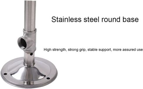 Vertical Eyewasher, Emergency Eyewash Station 304 Stainless Steel Double Nozzle One Second to Open, Easy and Convenient, for Factory, Laboratory in Kuwait