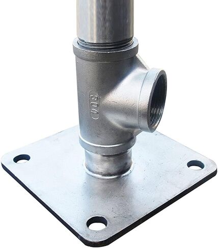 Emergency Eyewash Station Vertical Eyewasher, 304 Stainless Double Nozzle One Second to Open, Easy and Convenient, for Factory, Laboratory in Kuwait