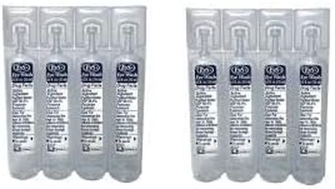 Eyes Plus Single-Use Eye Wash for Eyes, Sterile Buffered Solution, 0.5 Fl Oz per Vial, Pack of 8 in Kuwait