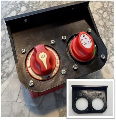 Dual Bass Boat Battery Disconnect Switch Side Mount Bracket in Saudi Arabia