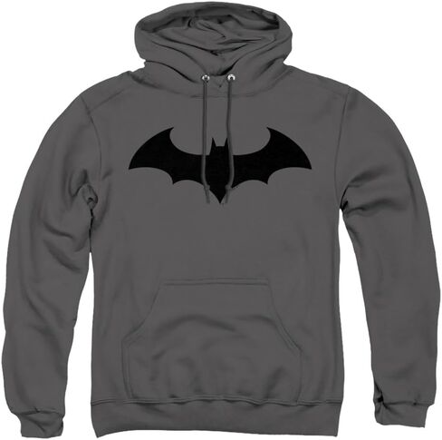 Popfunk Classic Batman Bat Hush Logo Pull-Over Hoodie Sweatshirt in Saudi Arabia