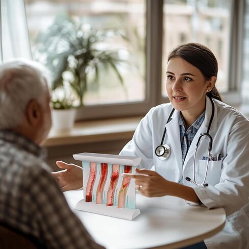 SimCoach Low-Density Lipoprotein LDL Blood Vessel Model for Medical Patient Doctor Teaching, Vascular Demonstration Training Tool, Large Size in Kuwait