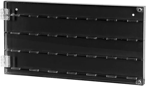 1 Pcs Acrylic Guitar Pick Display Case, 32 Slot Guitar Picks Case with Clear Lid, Guitar Pick Wall Mount Display Case 12.6 x 6.5 x 0.9 in, Black Background in Kuwait