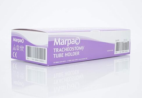 حامل أنبوب فغر القصبة الهوائية من Marpac Incorporated 203D، لحديثي الولادة، والأطفال، مقاس واحد يناسب الجميع، حزمة من 10 in Kuwait