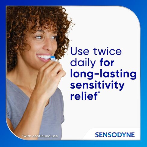 Sensodyne Cavity + Sensitivity Toothpaste, Fluoride Toothpaste for Sensitive Teeth and Cavity Protection, 2.7 oz in Kuwait