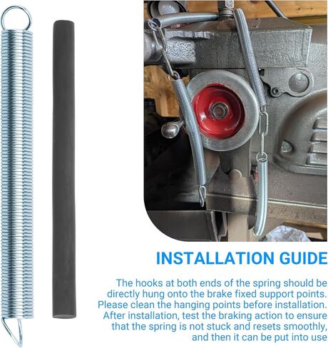 DONFON 4-Pack Ventilated Rotor Spring Silencer Assembly, 9800 Brake Lathe Rotor Silencer Band Compatible with Ammco、Accu-Turn、RELS，Replacement for: 909800, Sb9800, 438190, 175-276-1 in Kuwait