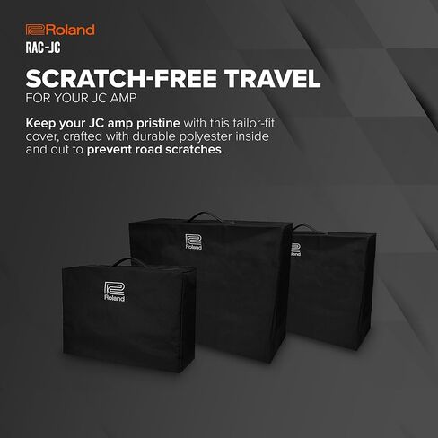 رولاند Rac-Jc40 Jc-40 غطاء مضخم جوقة الجاز، أسود in Saudi Arabia