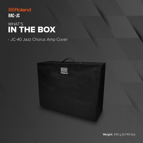 رولاند Rac-Jc40 Jc-40 غطاء مضخم جوقة الجاز، أسود in Saudi Arabia