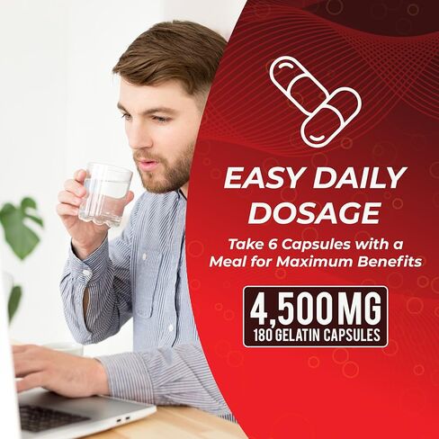 Grass Fed Beef Liver Capsules 4,500 mg – Desiccated Beef Liver Supplement – 180 Liver Capsules – Grassfed Beef Organ Supplement – Energy, Iron & Ancestral Whole Food Support – Non-GMO, ISO-Certified in Kuwait