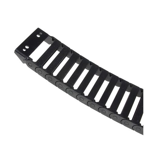 10x40 مللي متر 10*40 مللي متر L1000mm كابل سلسلة سحب سلك الناقل مع موصلات النهاية لأدوات آلة التوجيه 1 متر in Kuwait