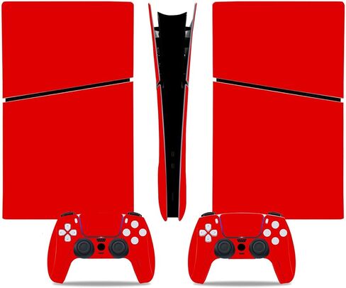 Console Skin for PS5 Slim, Vinyl Decal Cover Wrap for Digital Edition Controller (Pink) in Kuwait