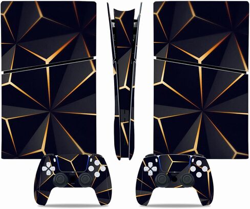 جلد وحدة التحكم لـ PS5 Slim ، غلاف ملصق الفينيل لوحدة التحكم في الإصدار الرقمي (وردي) in Kuwait
