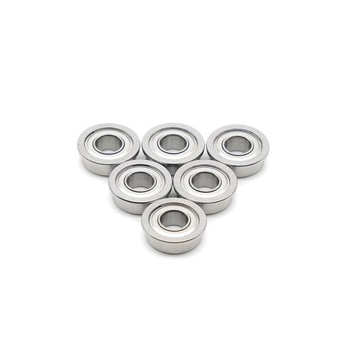 6 قطع من محامل كروية من الفولاذ المقاوم للصدأ SF606ZZ 6x17x6MM in Saudi Arabia