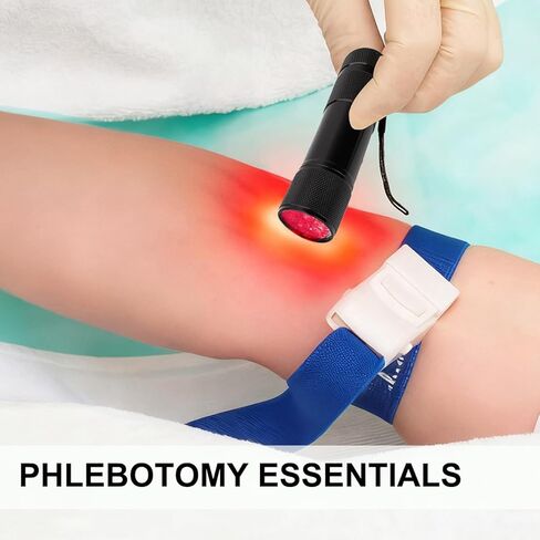 مكتشف الأوردة لكبار السن والأطفال، مصباح يدوي LED فعال لتحديد موقع الأوردة للصحة المنزلية، ضوء تربية النحل، مصباح يدوي لتتبع الدم من مسافة قريبة in Kuwait