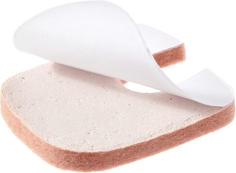 U Shaped Felt Pads 36 Pack, 1/8 Inch Thick Pressure Relief Cushions for Moleskin, Blisters, Corns, Bunions, Heel and Toe Protection in Saudi Arabia