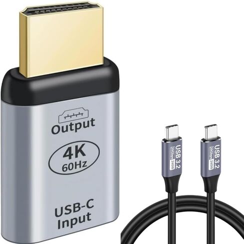 USB C to VGA Adapter VGA to USB Type C Cable Monitor Adapter for Tablet Phone Laptop 1080p 60hz in Kuwait