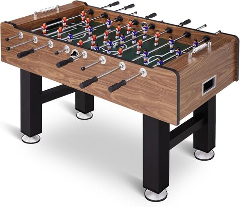 58 Inch Large Size Foosball Table Adult Size, Full Size Soccer Game Table w/2 Balls, Leg Levelers & Heavy-Duty Legs, Durable Arcade Football Table for Game Room, Home, Office, Party in Kuwait