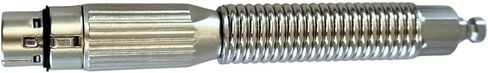محول Vac-u-lock، قضيب تمديد مفصل الحفر مع قضيب زنبركي ذاتي القفل، ملحقات من الفولاذ المقاوم للصدأ إلى 3 موصل XLR متوافق مع آلية نظام KlicLok 14.5 سم/5.7 بوصة in Saudi Arabia