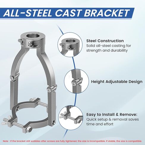 Square Hole Drill Bit Adapter for Drill Press – Dual-Use Mortising Attachment for Drill Press & Hand Drill, Mortising Machine Accessory, Adapter for Woodworking in Saudi Arabia
