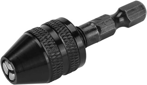 6.5mm Hex Shank Electric Drill Chuck Adapter for Auger, Grinding, and Bit Clamping, Power Tool Accessory, Model H01335 in Saudi Arabia