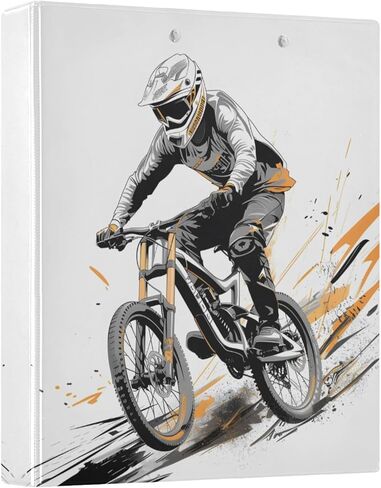 3 Ring Binder Moth Moon Art 1.5" Round Ring Binders View Binder with 200 Sheet for Women Men Office Kids School Supplies, 1 Pack in Saudi Arabia