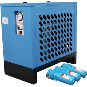 20C مجفف تبريد ضاغط الهواء نظام تجفيف الهواء المبرد 2.5 متر مكعب / دقيقة سعة الهواء 20 حصان ضواغط الهواء 110 فولت in Kuwait