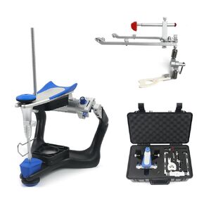 Dental Lab Fully Adjustable Articulator and Facebow Calibration Kit with Case in Kuwait