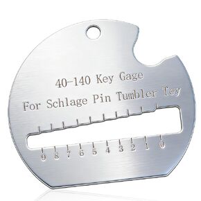 40-104 for Schlage Key Needle Gauge, Professional Measuring Tool, Compatible with Schlake Key Series, Accurate Needle Measurement (1 -Pack) in Kuwait