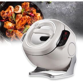 360-Degress Commercial Food Processor - Drum Type with 3D Heating, Adjustable 3 Gear Power, Great for Home and Restaurant Use, Efficient Food Preparation in Saudi Arabia
