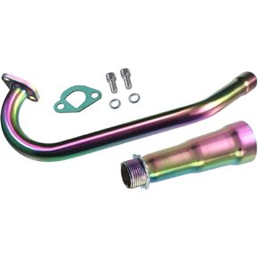 SJVLXHI ماسورة رأس العادم 3 مراحل لكولمان باورسبورتس CT200U BT200X CT200u-ex,212cc 196cc/6.5HP Go Kart ودراجة صغيرة تعمل بالغاز in Kuwait