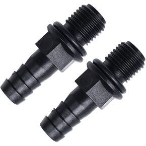 599065 Replacement Check Valve Compatible with Little Giant CV-10 Check Valve, 1/4-inch MNPT x 3/8-inch Barbed - for VCC, CCM, VCMA, VCL-14/24 (2) in Saudi Arabia