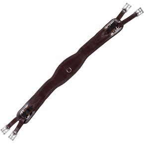 Joseph Sterling Millennium 3000 Contour Shaped Girth for Horses | Size 40 | Supple Sedgwick Leather | Comfortable Wide Belly Band | Easy Tightening | Durable Stainless Steel Buckles in Saudi Arabia