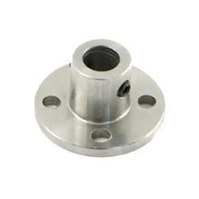 2PCS Rigid Flange Coupling Inner Diameter Flange Guide Shaft Optical axis Support(6mm) in Saudi Arabia