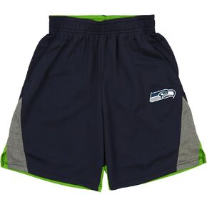 Outerstuff NFL Seattle Seahawks Boys Kids Team Color Energy Shorts (4-7) in Kuwait
